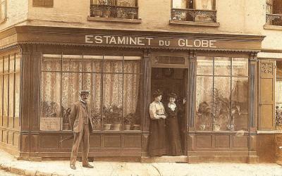 Un des nombreux estaminets,que l'on trouvait partout dans la ville.